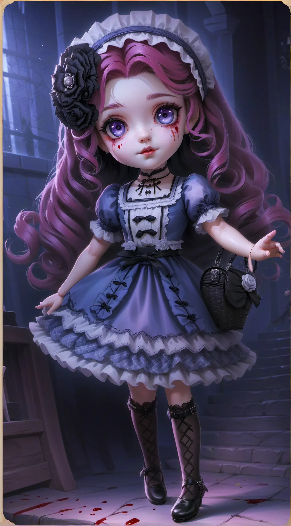 ai character: HH  background