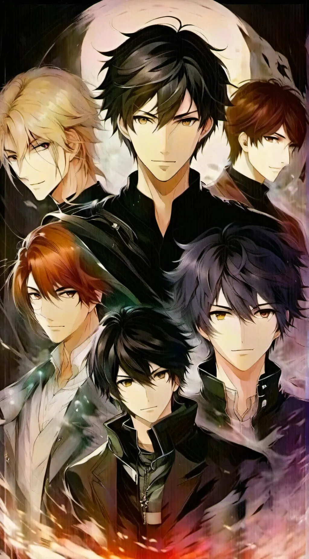 ai character: Six guys background