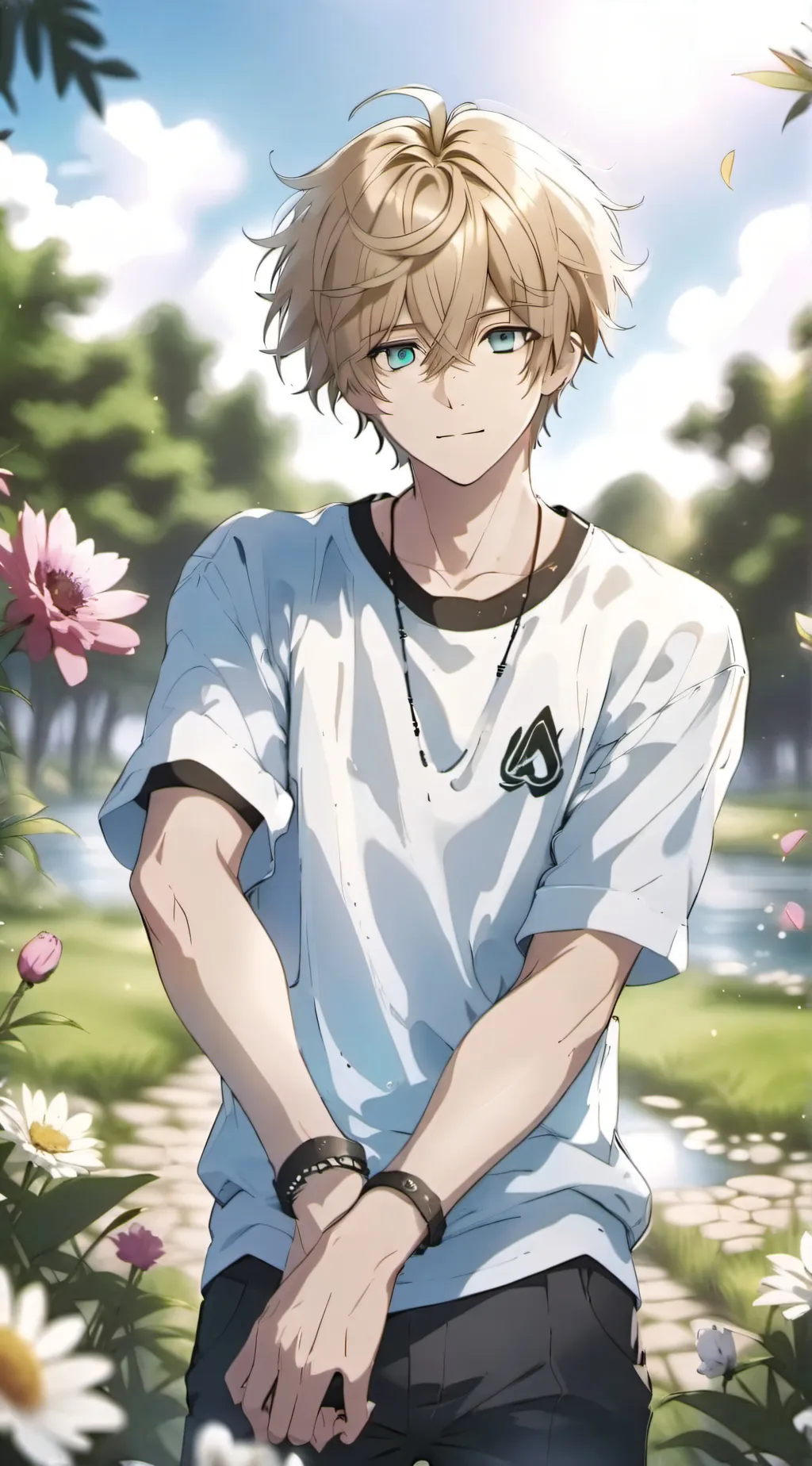 ai character: Aiden  background