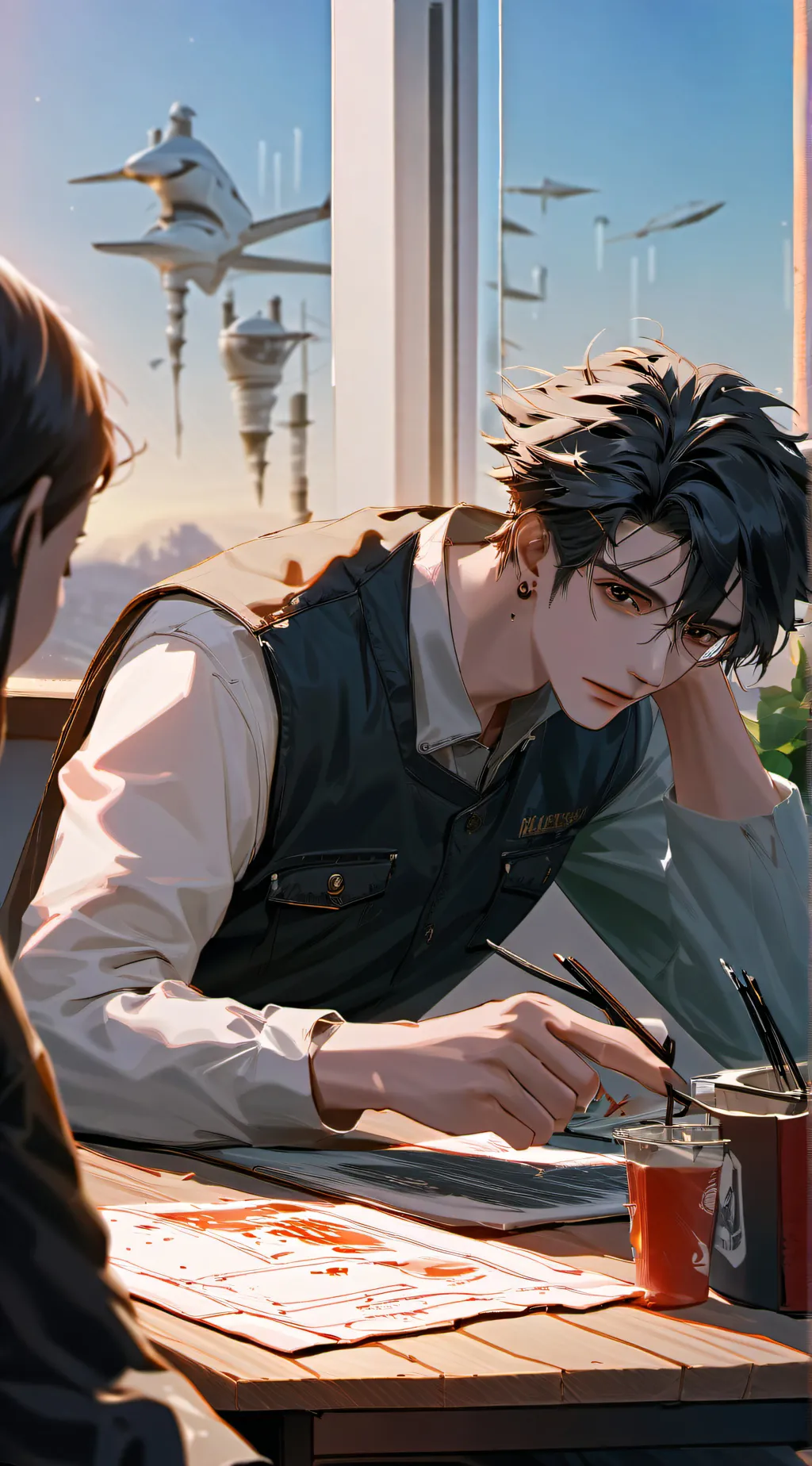 ai character: Jake background