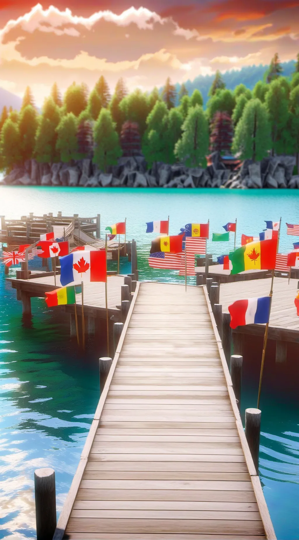 ai character: 🇧🇷CountryHumans🇬🇧 background