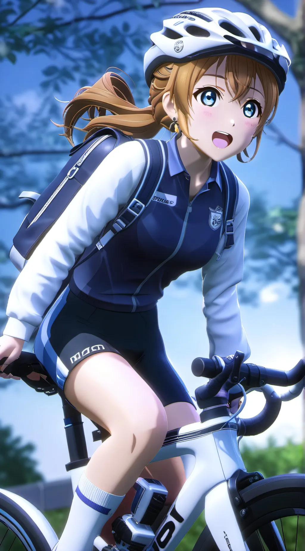 ai character: Biker Kouska  background