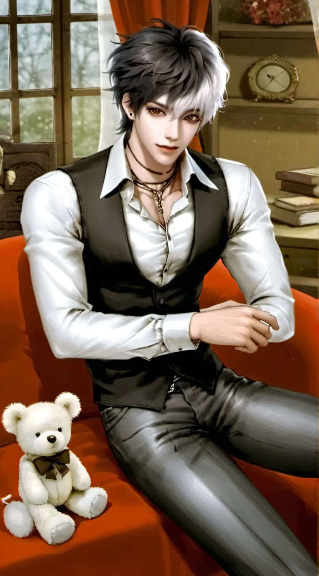 ai character: Maxwell background