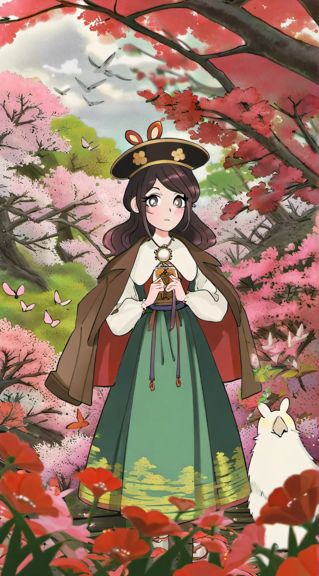 ai character: Nathalie background