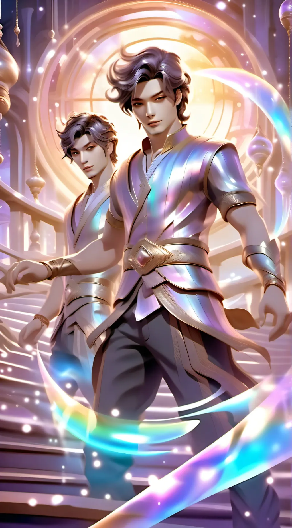 ai character: Jake and caleb background