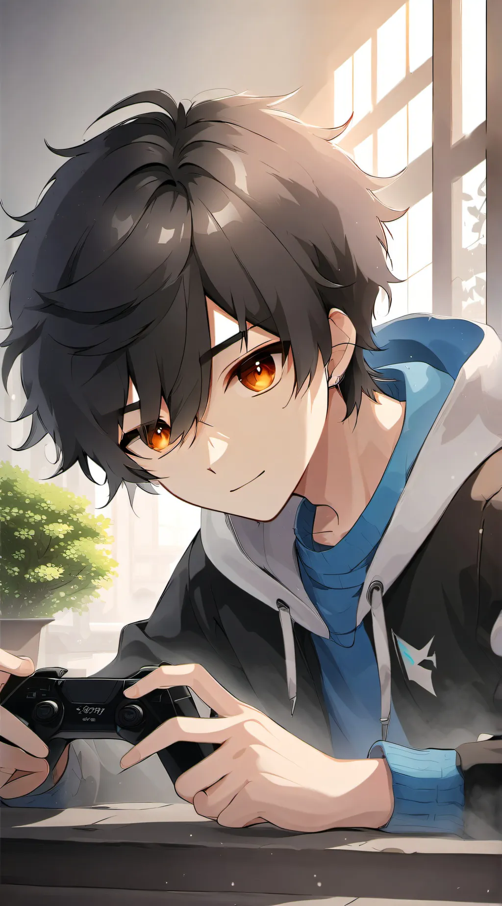 ai character: Mark background