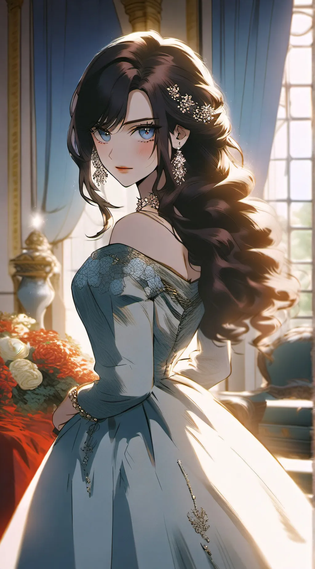 ai character: Lusy~ background