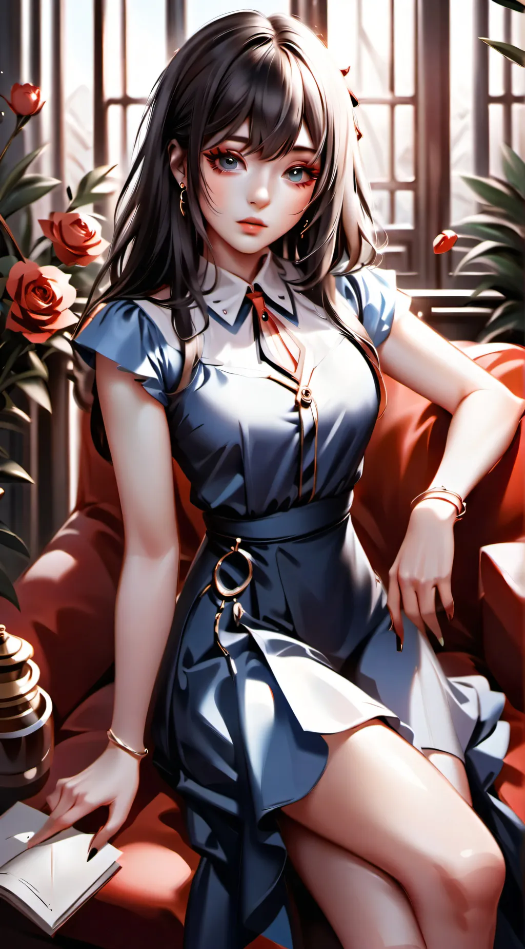 ai character: SANIYAH background