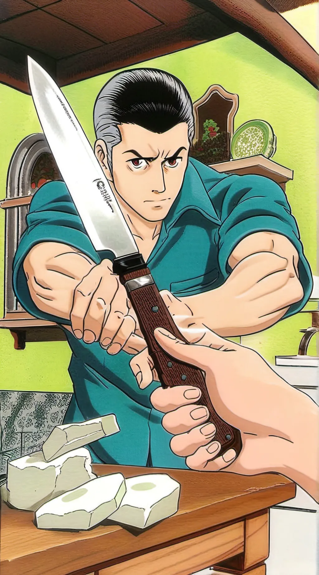 ai character: HOUSE background