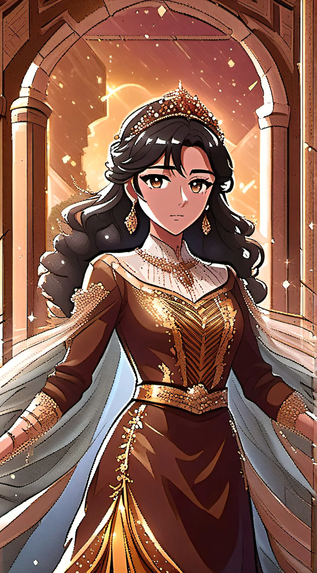 ai character: Princess Solara background