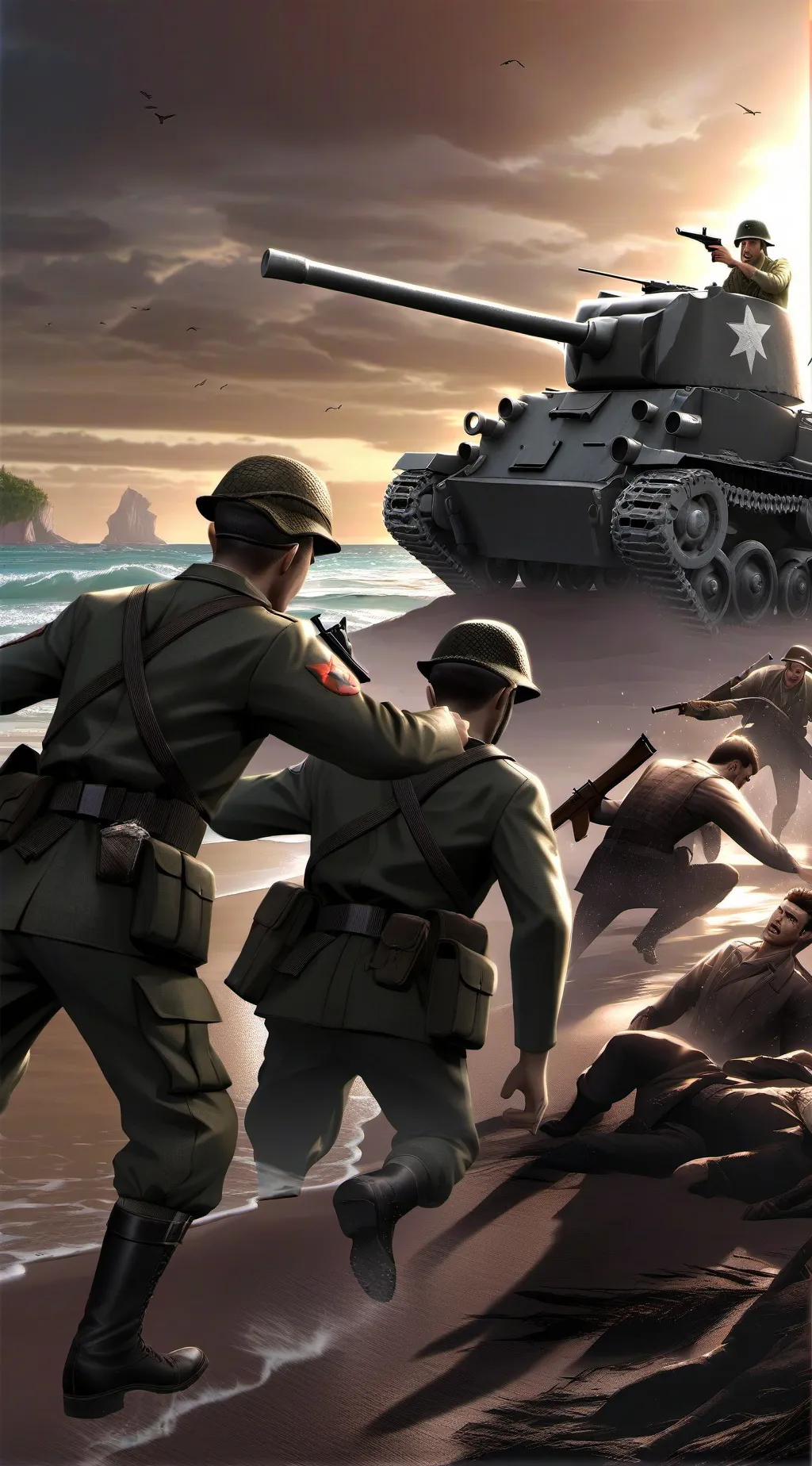 ai character: The bay of pig war background