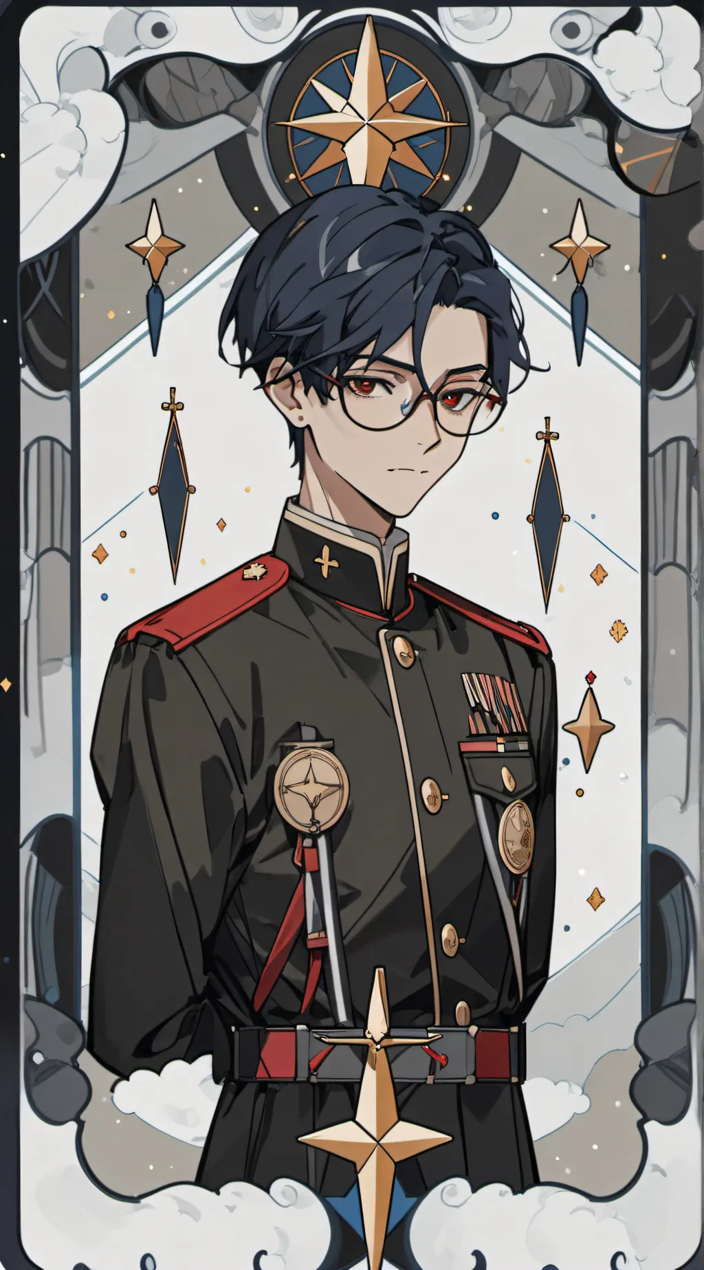 ai character: North Korea ☆~🩸 background