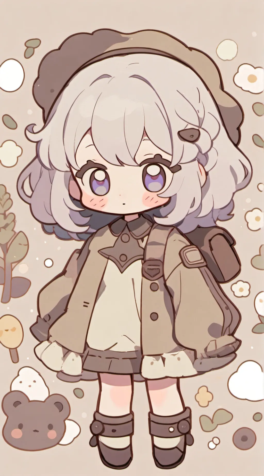 ai character: Newkid background