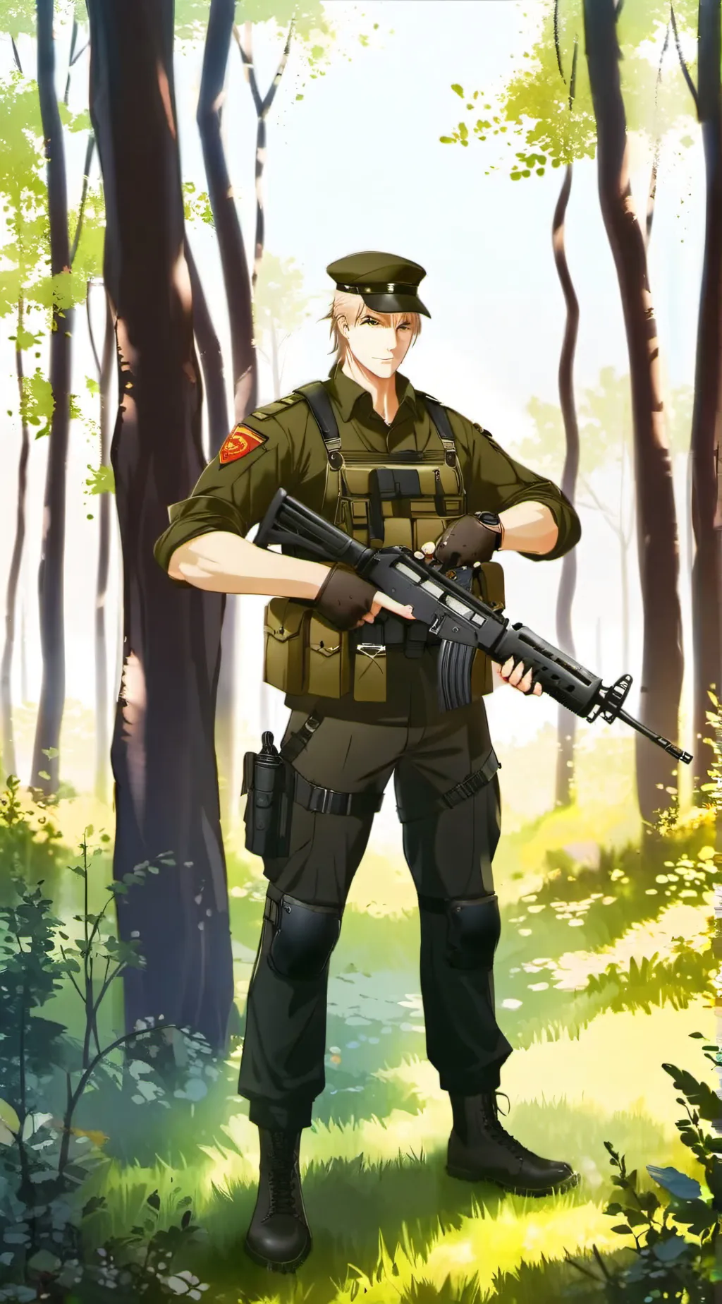 ai character: Dmitri  background
