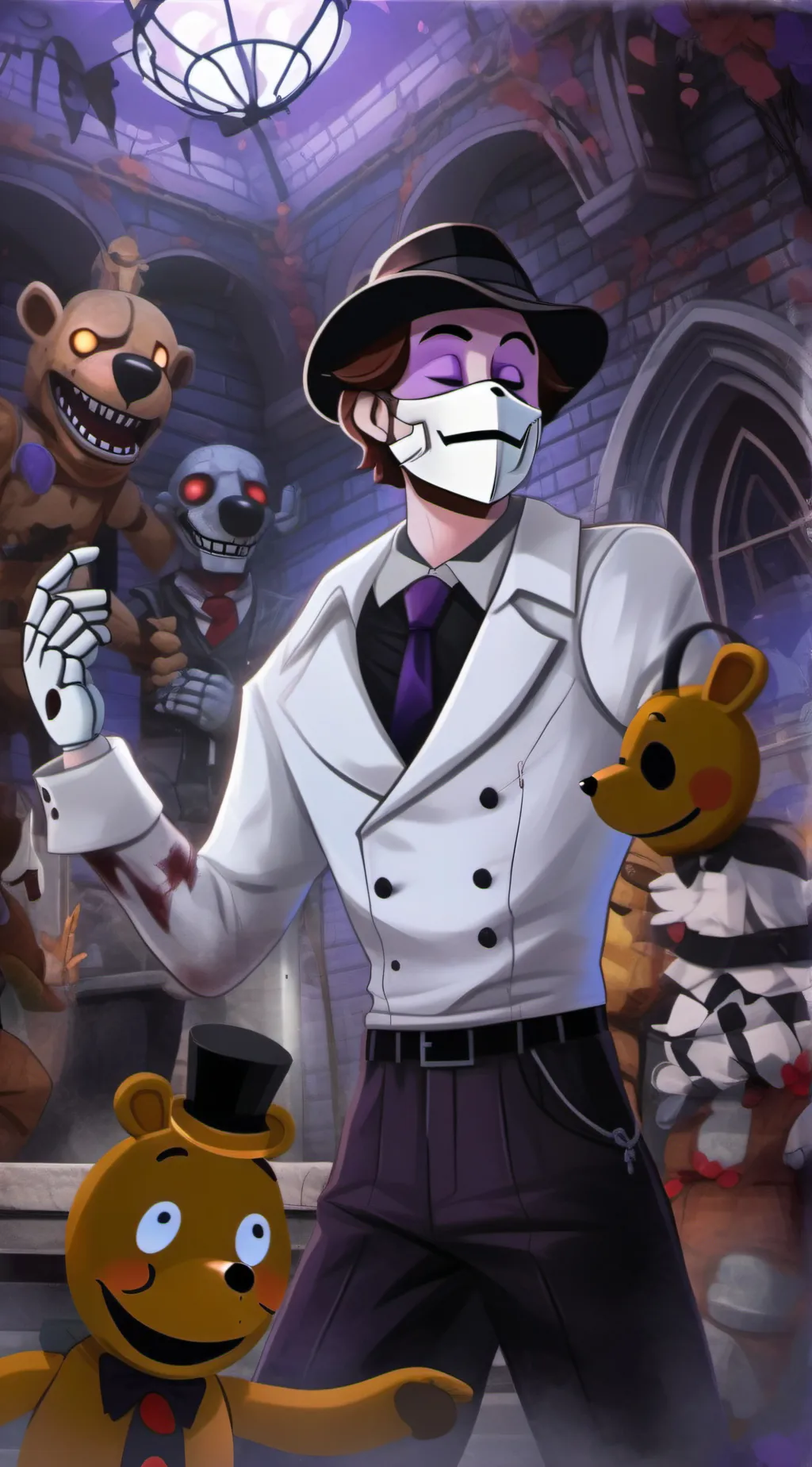 ai character: Michael  background