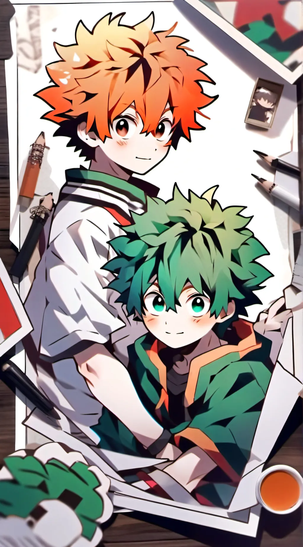 ai character: bakugo background