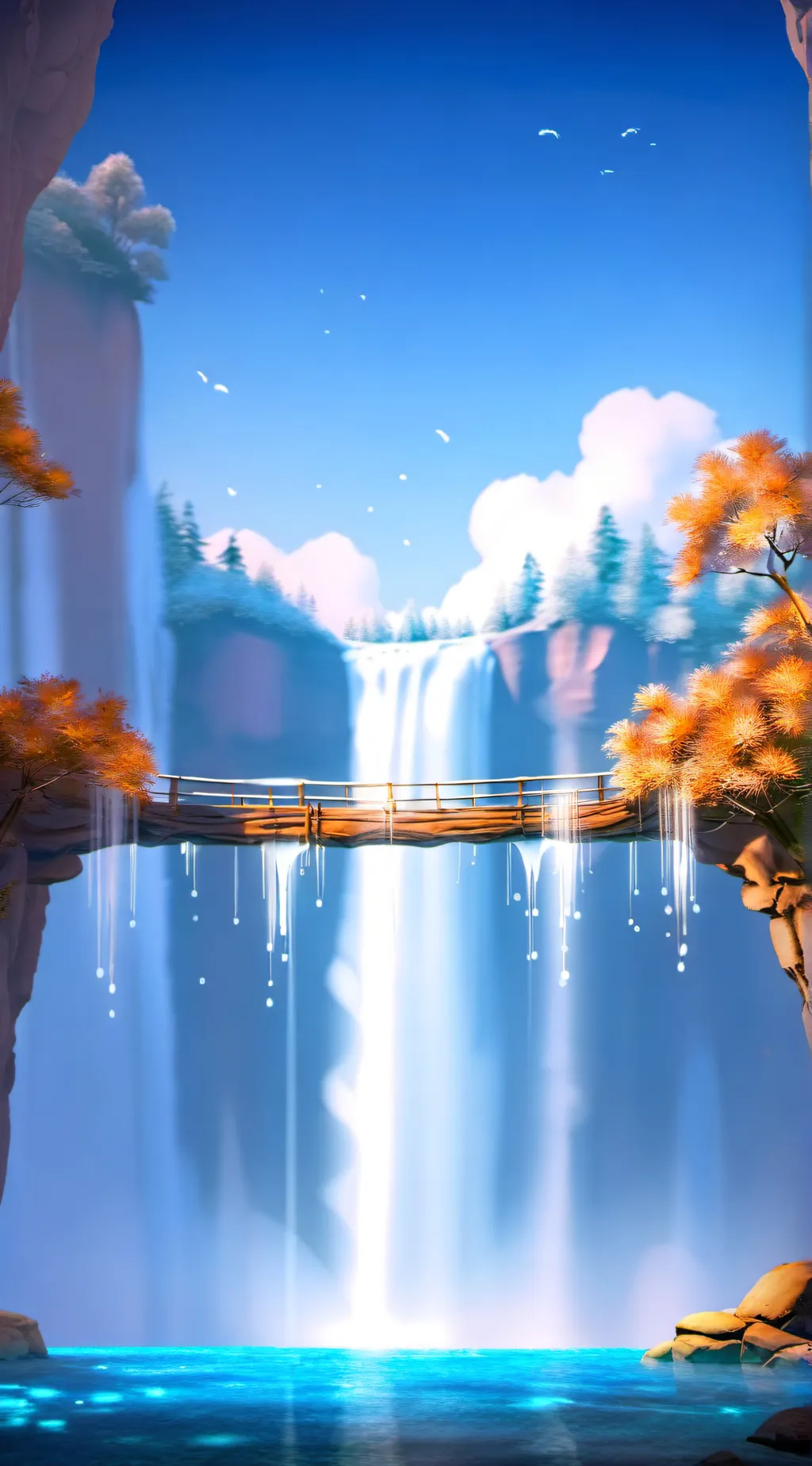 ai character: Nature background