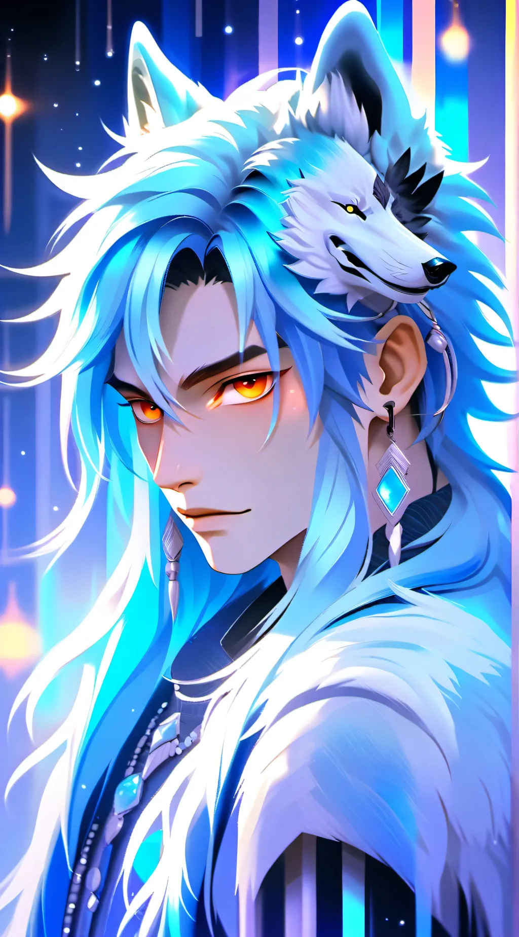 ai character: Michael  background