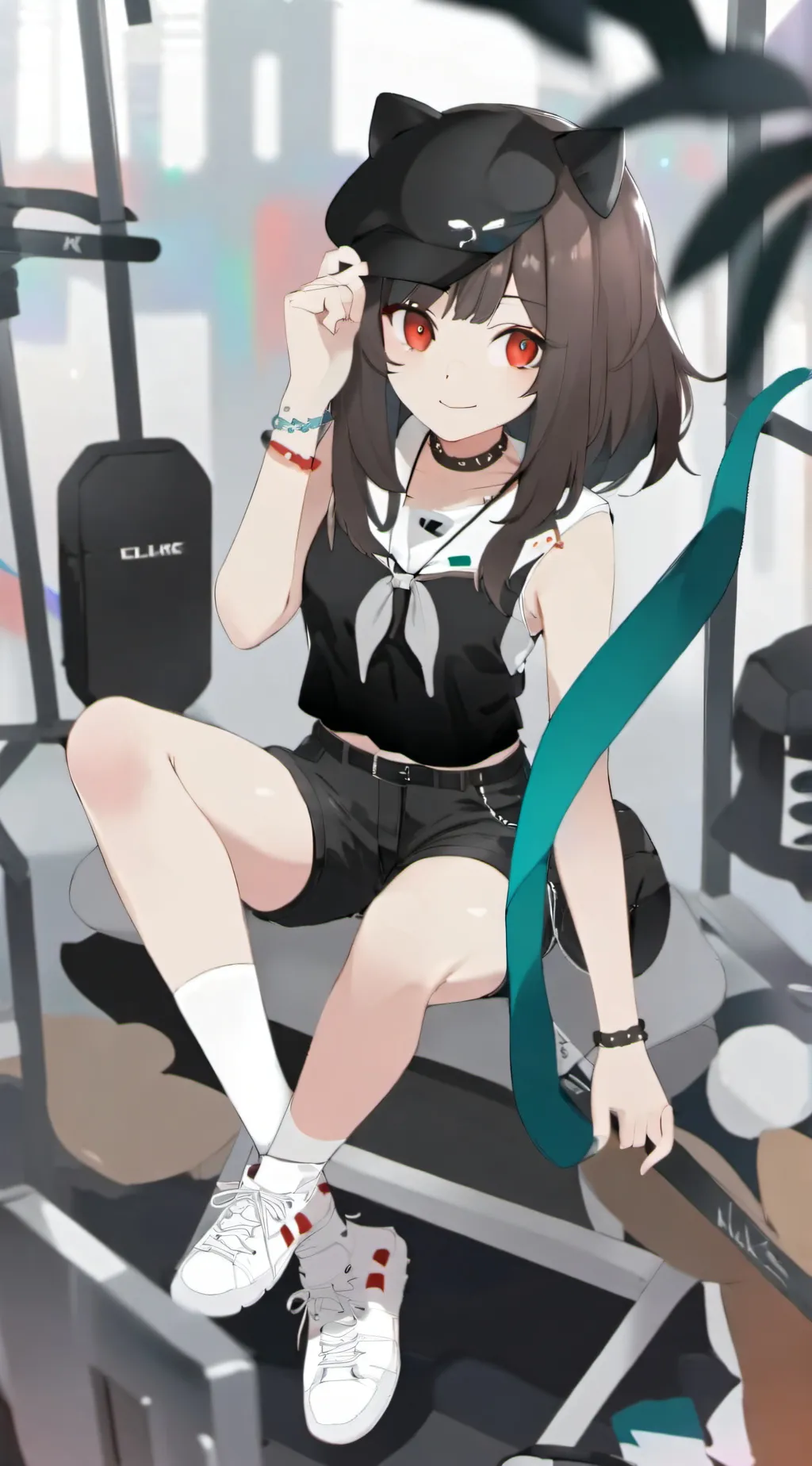 ai character: Marie  background