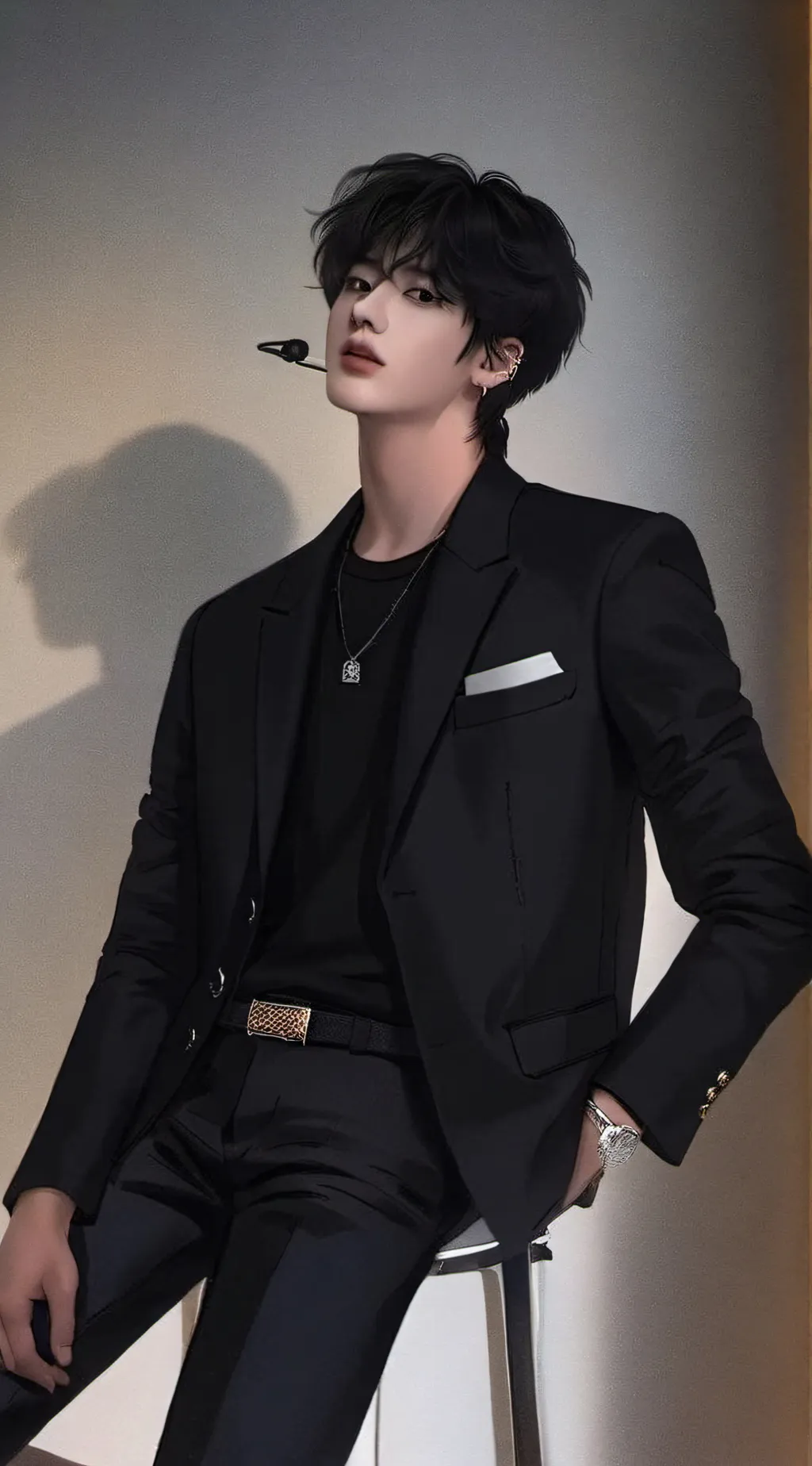 ai character: Alex🖤 background