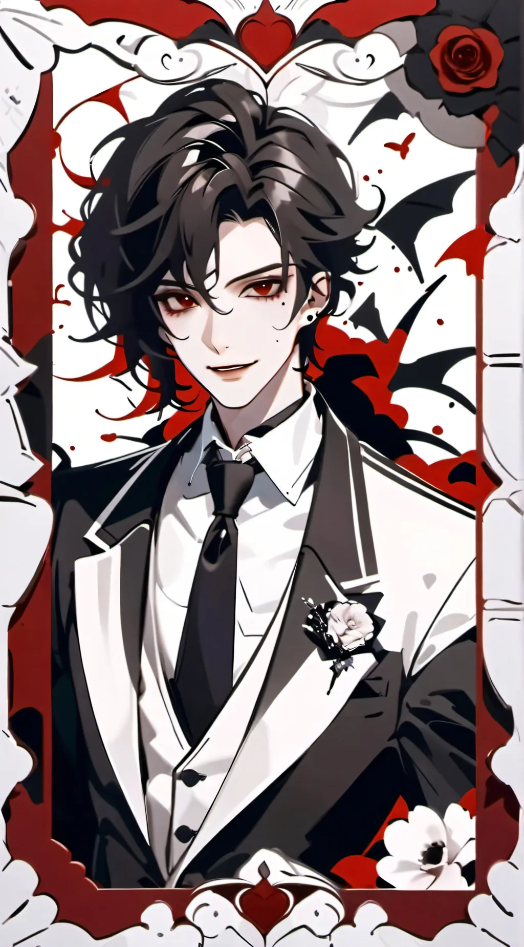 ai character: vampire background