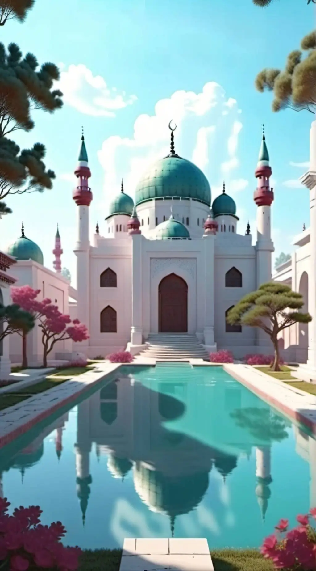 ai character: escuela cristal background