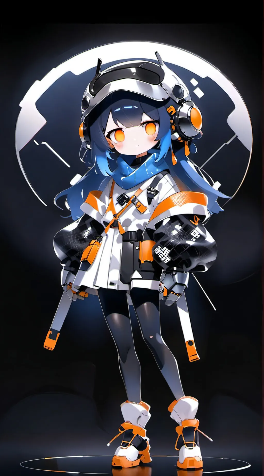 ai character: Murder drones  background