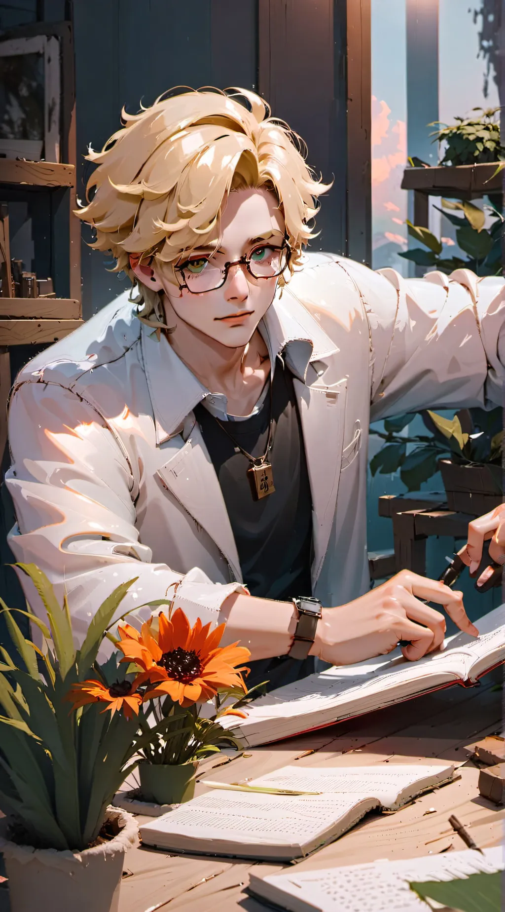 ai character: ★…Max…★ background