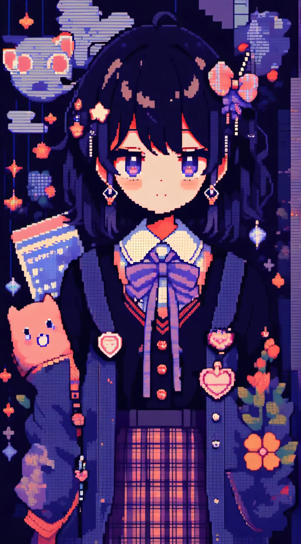 ai character: ddlc background