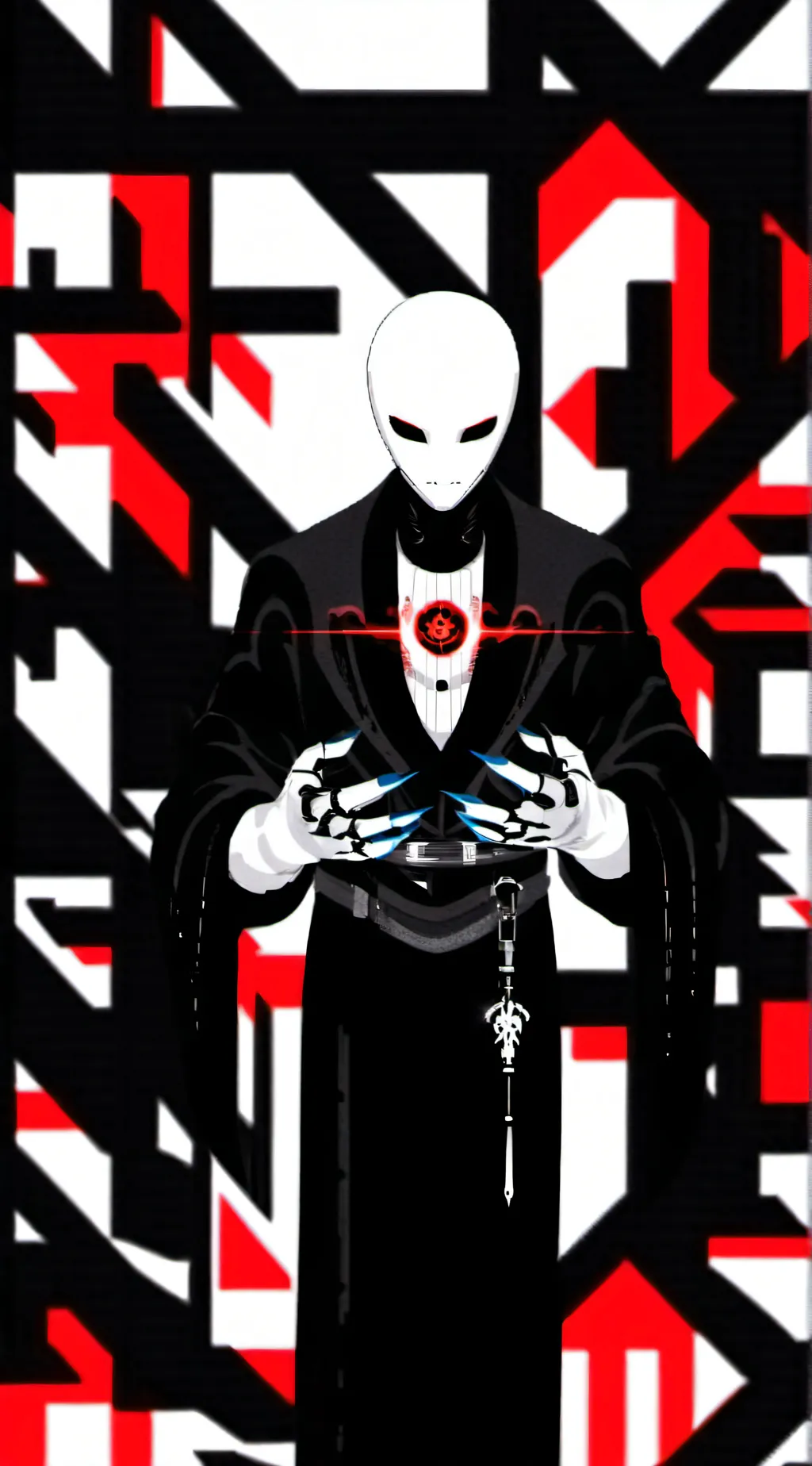 ai character: Sans background