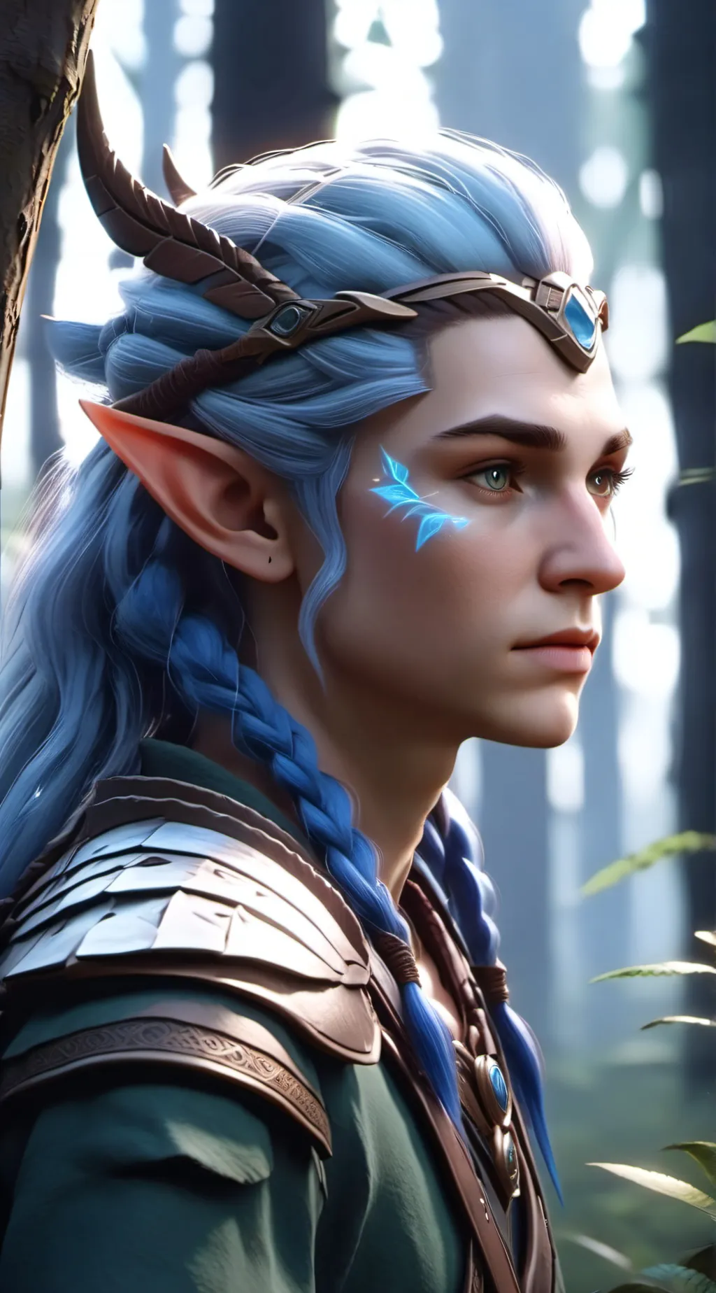 ai character: haldir background