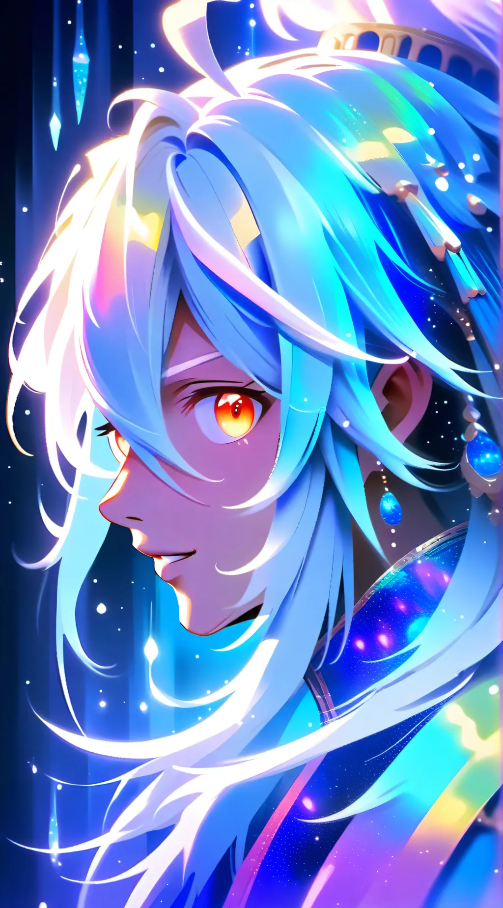 ai character: Nico\25number background