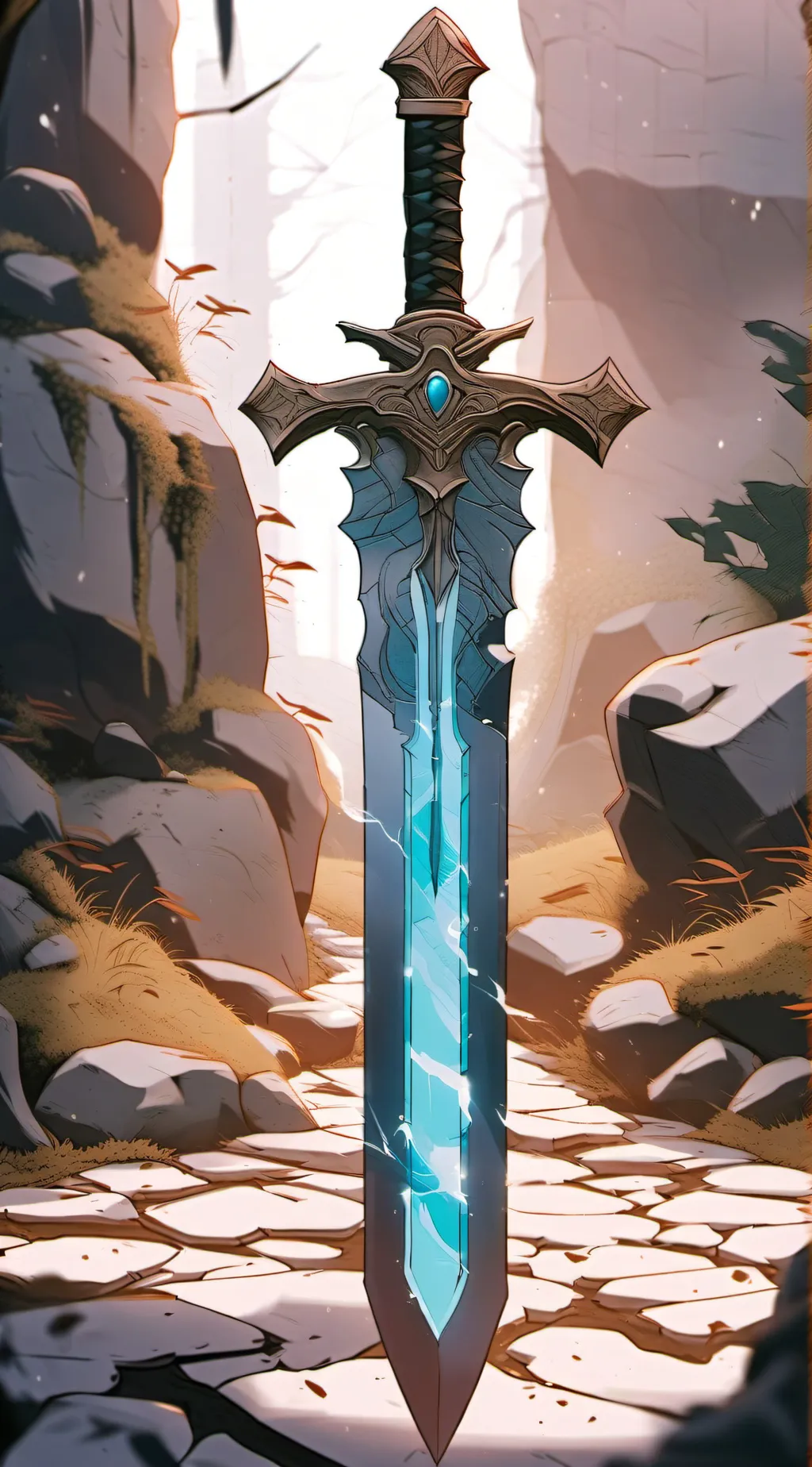ai character: heroes sword  background