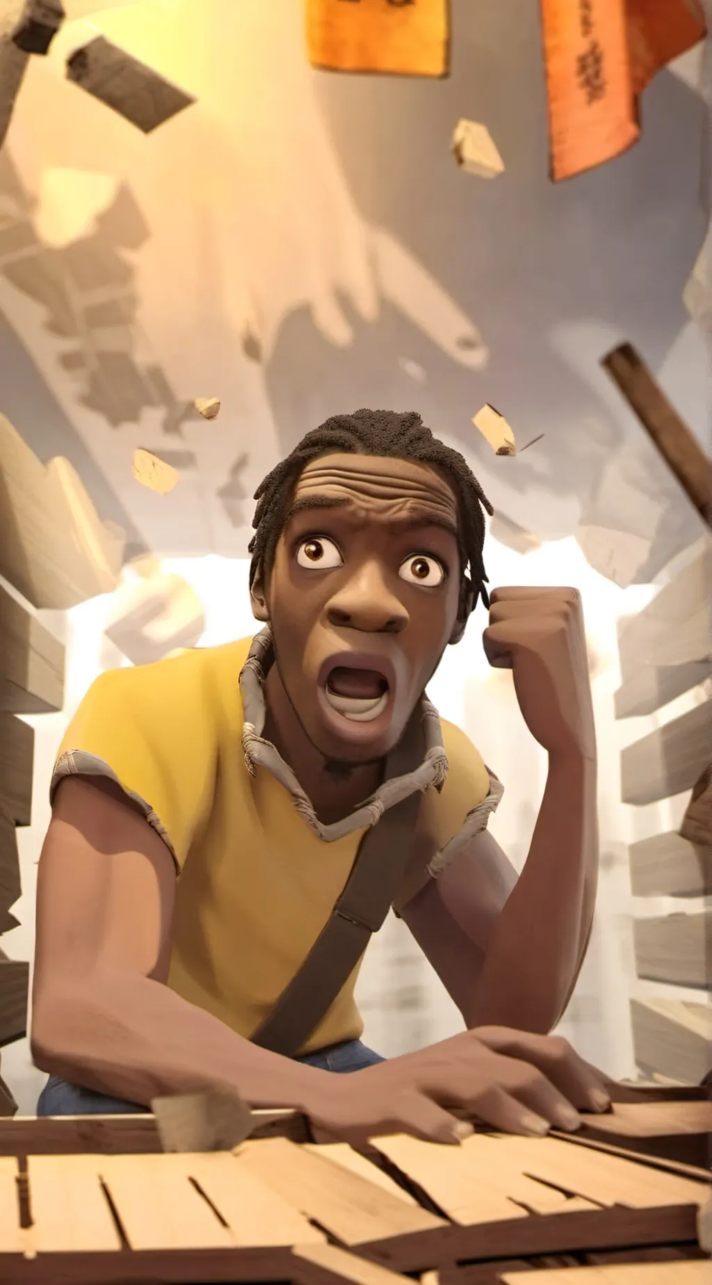 ai character: That meme background