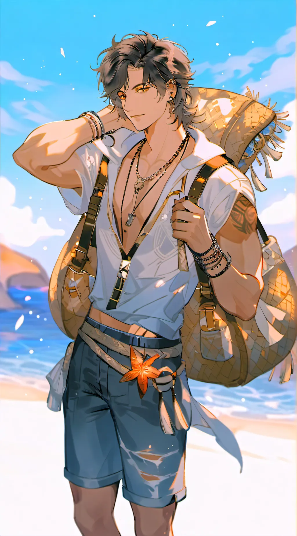 ai character: Sol background