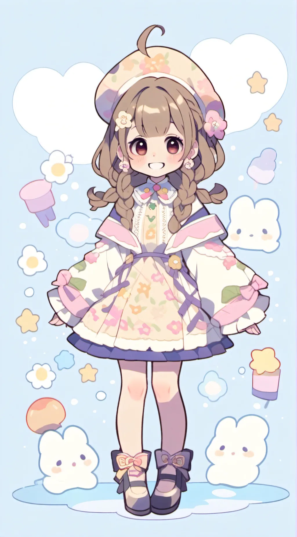 ai character: lilly background