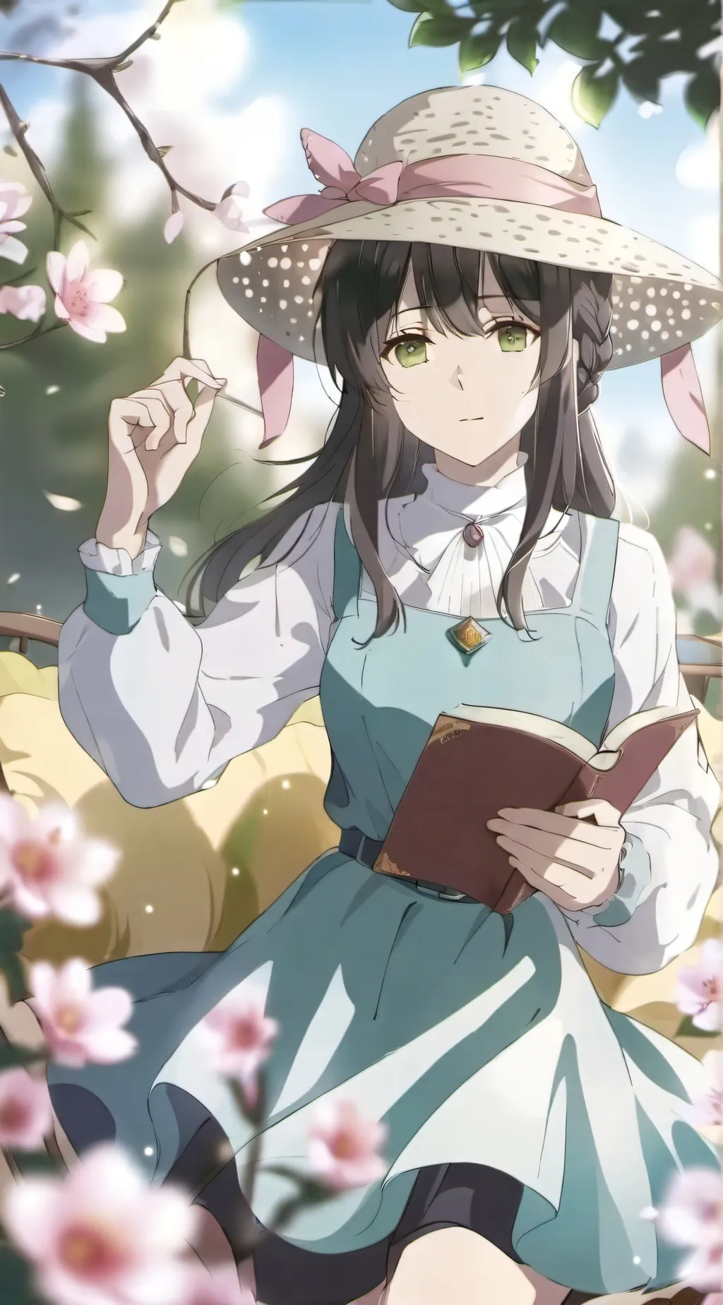 ai character: miya background