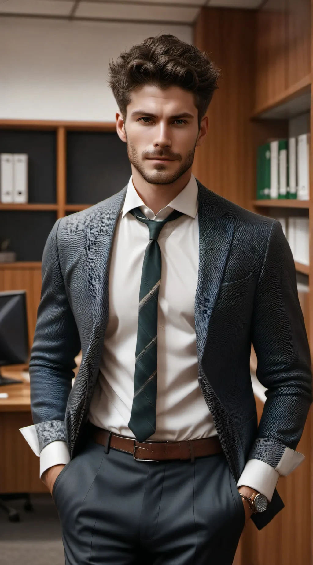 ai character: Blake background