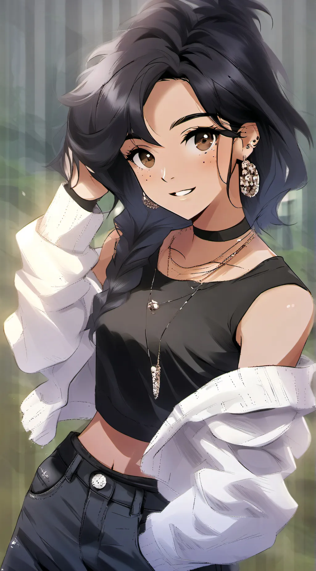 ai character: TLH Future AU!! background