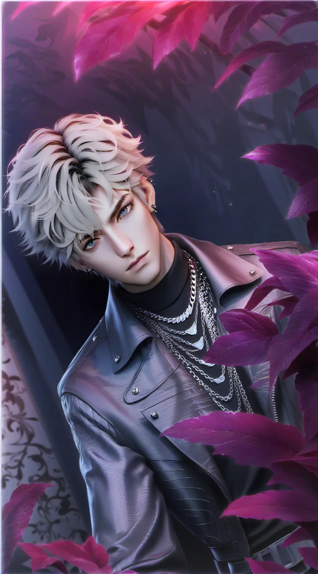 ai character: MGK background