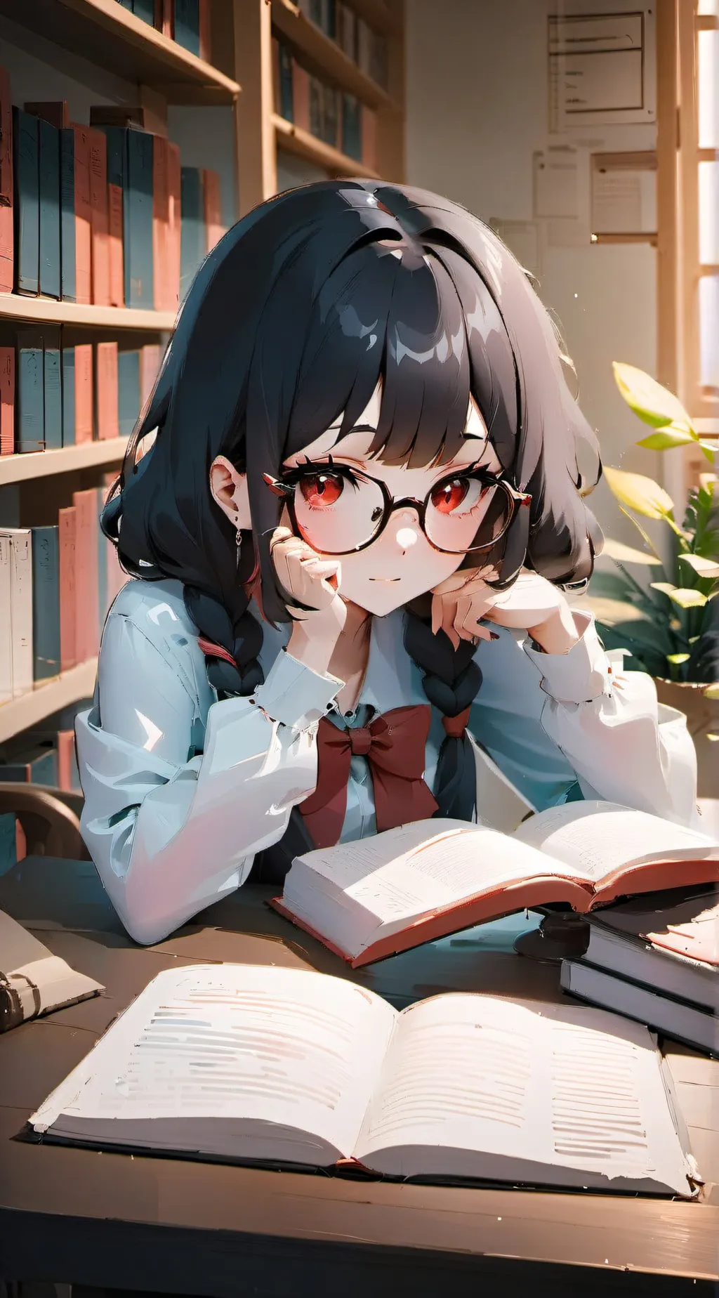 ai character: Hikari background