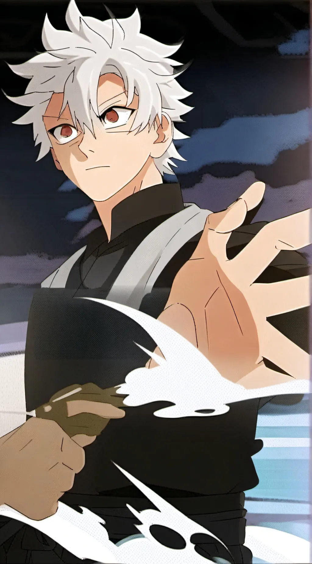 ai character: Sanemi  background