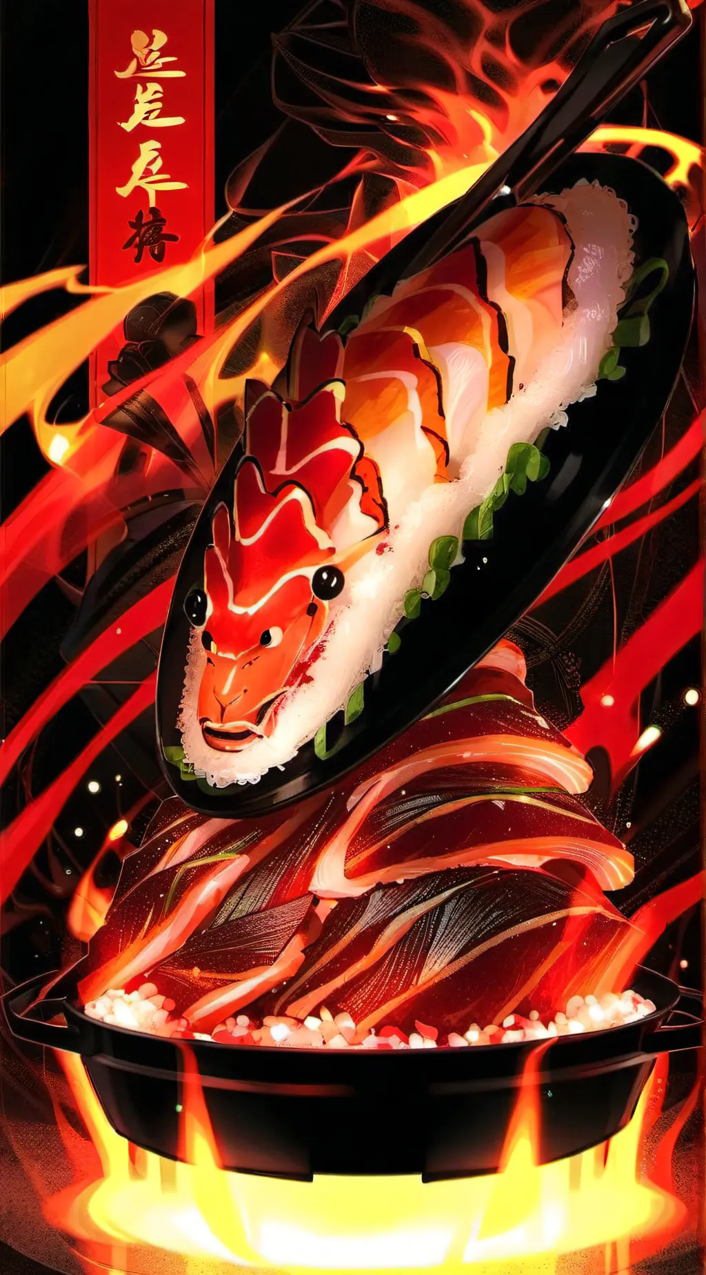 ai character: Kamado Tanjiro background