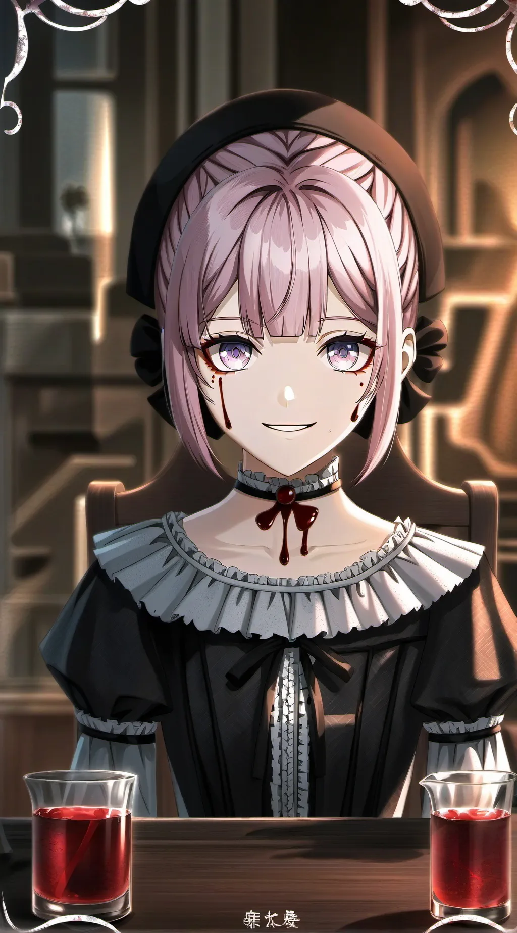 ai character: Alicia  background