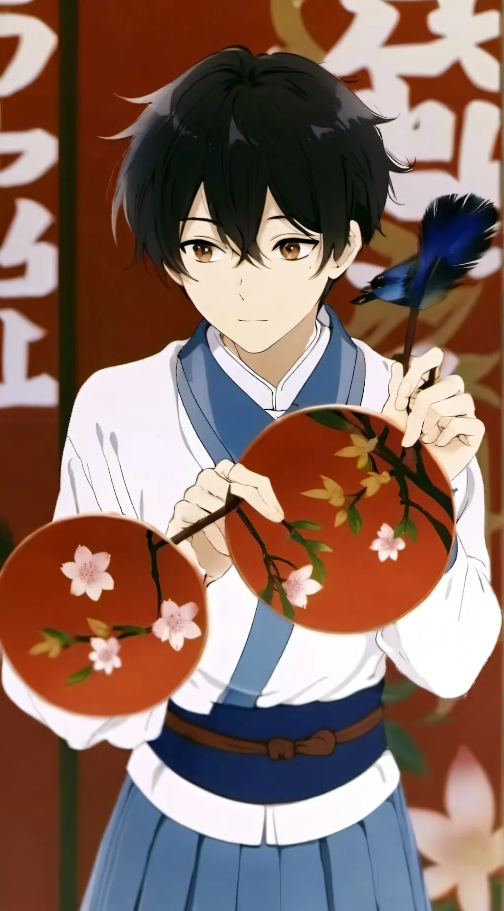 ai character: Taro Yamamoto  background