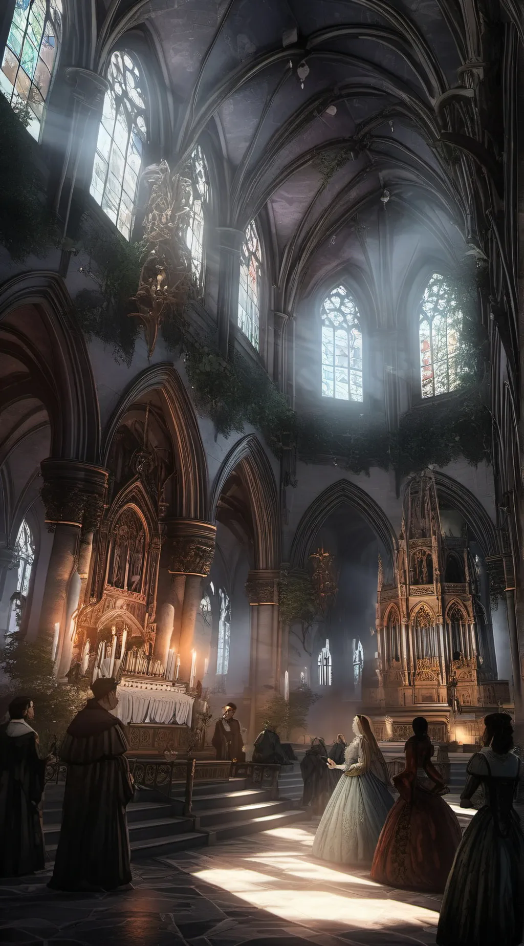 ai character: tadc vacation  background