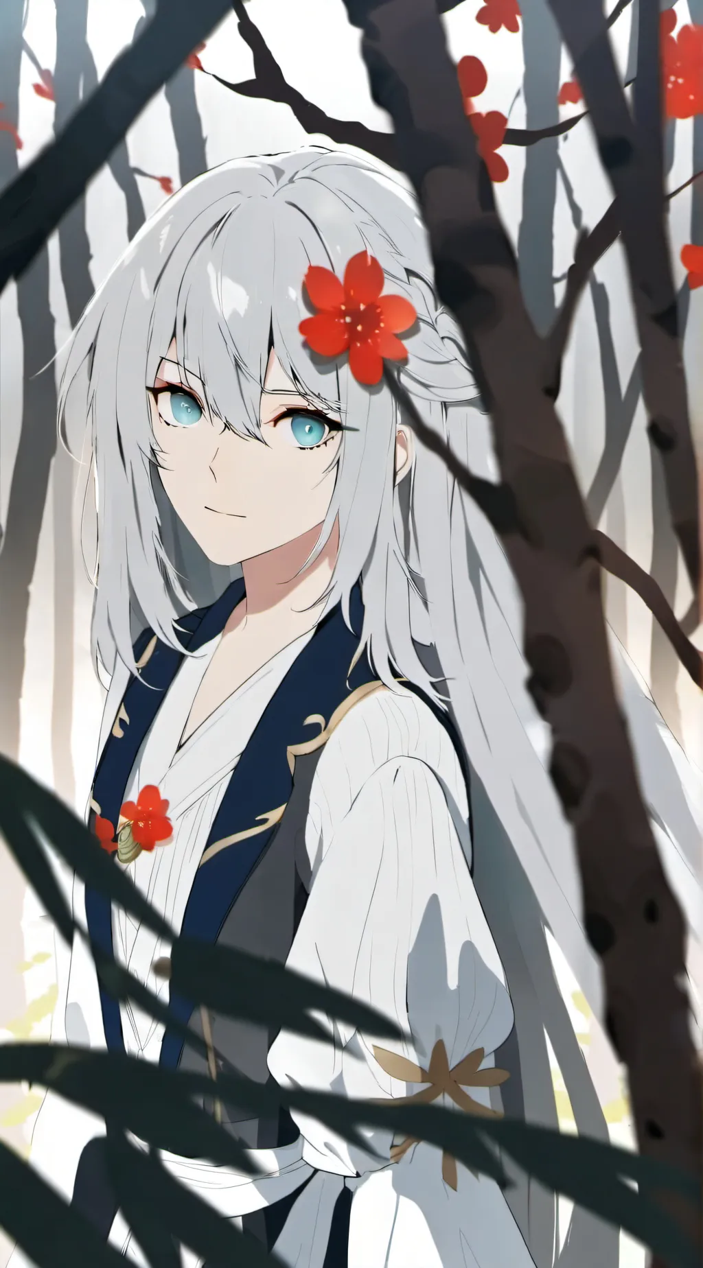 ai character: pizza delivery gir background