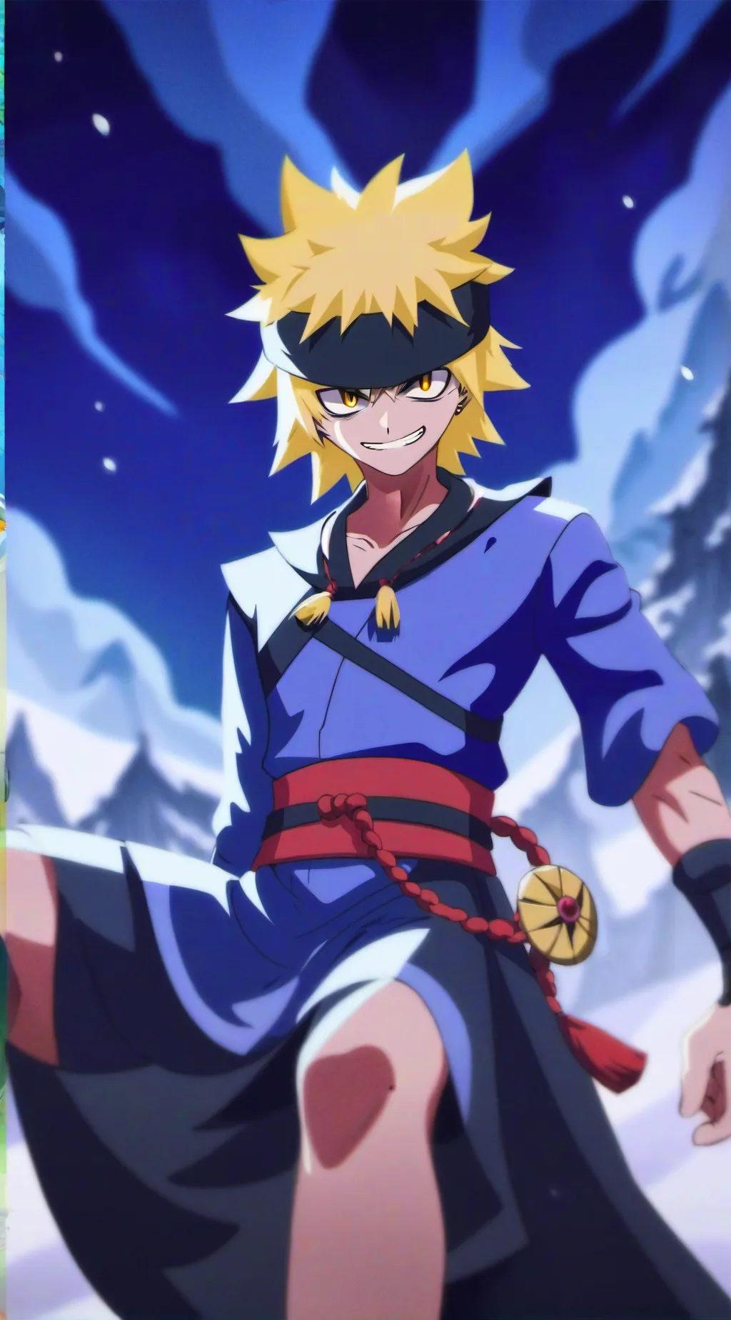 ai character: ☆BAKUGO☆ background