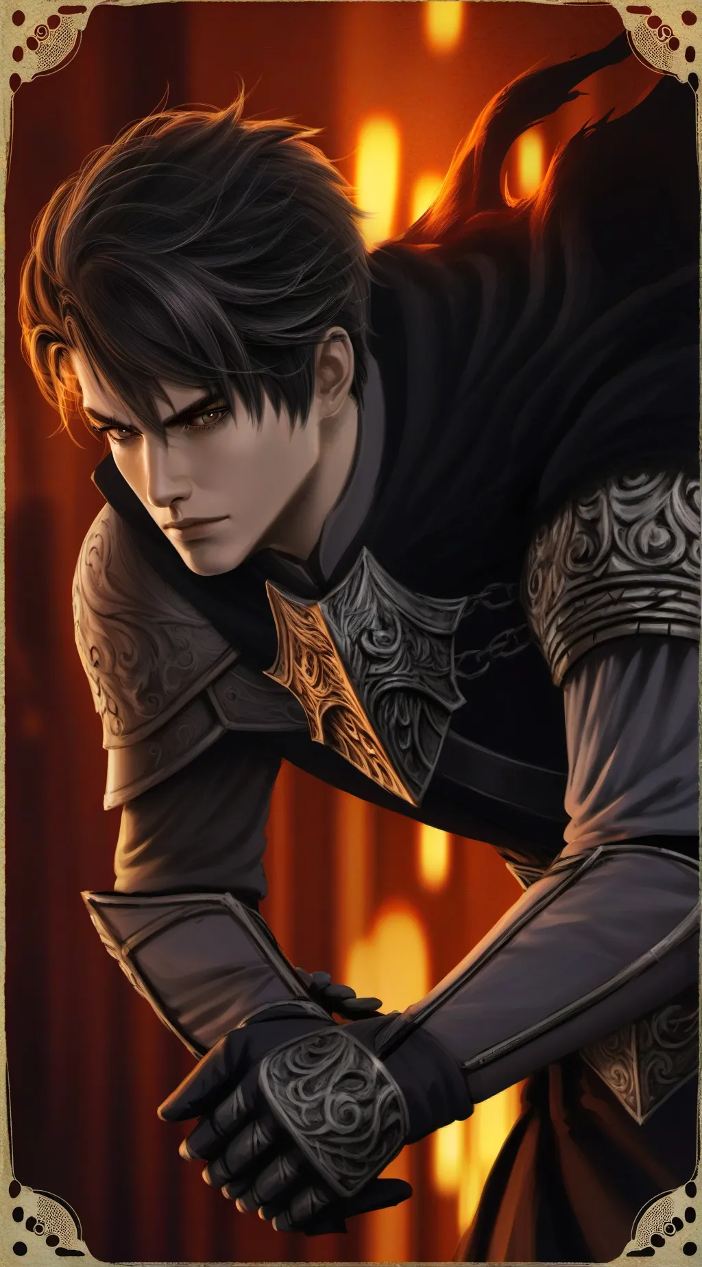 ai character: Michael  background