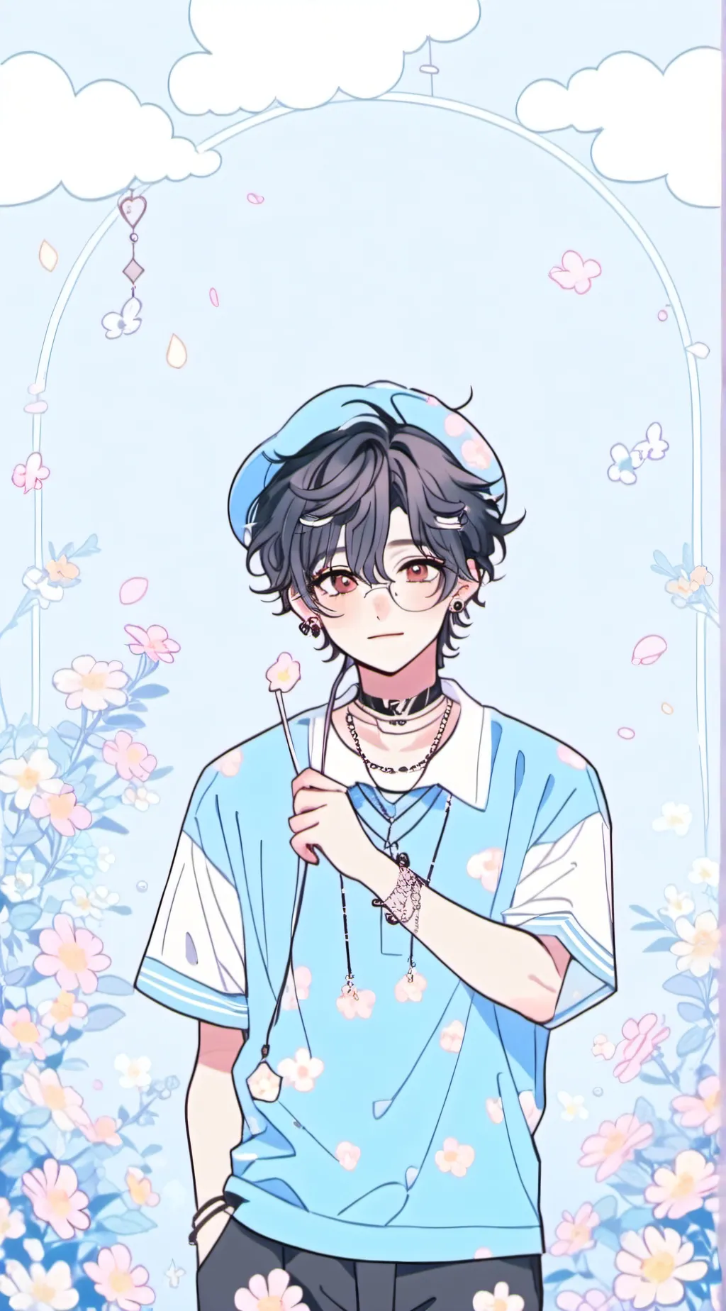 ai character: Isaac  background